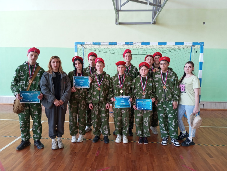 Военно- патриотическая игра "Зарница 2:0"..